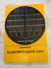 kniha Elektronické hry, SNTL 1986