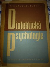 kniha Dialektická psychologie, Josef Svoboda 1948