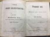 kniha Pražský žid historické drama v šesteru dějství, I.L. Kober 1872