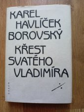 kniha Křest svatého Vladimíra legenda z historie ruské, Odeon 1985