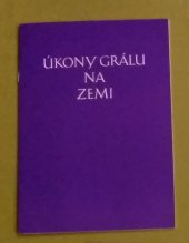 kniha Úkony Grálu na zemi, Alexander Bernhardt 1988