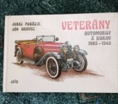 kniha Veterány automobily z rokov 1885-1940, Alfa  1987