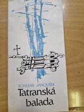 kniha Tatranská balada, Jihočeské nakladatelství 1989