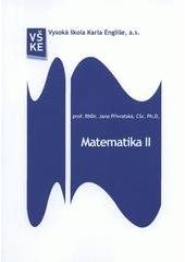 kniha Matematika II, Vysoká škola Karla Engliše 2011