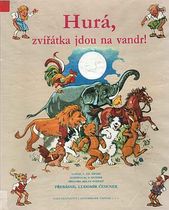 kniha Hurá, zvířátka jdou na vandr!, J. Steinbrener 1992