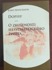 kniha Dopisy o zkušenosti hesychastického života, Pavel Mervart 2020