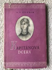 kniha Kapitánova dcera ve slovenštině, Slovenské nakladatelstvo detskej knihy Bratislava 1956