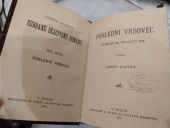 kniha Poslední Vršovec román ze století XII., František Bačkovský 1908