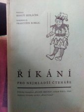 kniha Říkání pro nejmladší čtenáře, Svaz Dělnických tělocvičných jednot 1940