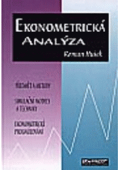 kniha Ekonometrická analýza, Ekopress 1999