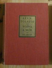 kniha Vojna a mír Díl 2 román., Družstevní práce 1929