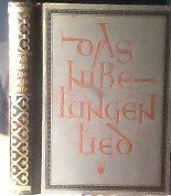 kniha Nibelugen Lied, Deutsche Buch-Gemeinschaft 1930