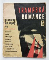 kniha Písničky do kapsy 40.  Trampská romance 5 zpěv a kytara, Panton 1968