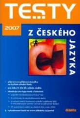 kniha Testy z českého jazyka 2007, Didaktis 