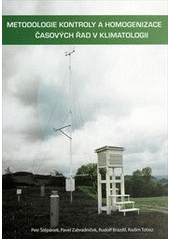 kniha Metodologie kontroly a homogenizace časových řad v klimatologii, Český hydrometeorologický ústav 2011