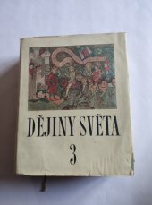 kniha Dějiny Světa 3, SNPL 1960