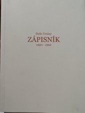 kniha Zápisník 1990 - 1992, Filmotras 2017