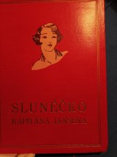 kniha Slunéčko kapitána Jansena Povídky pro dívky dle Richardova "Captaina Jenneryho", I.L. Kober 1933