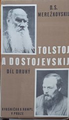 kniha Tolstoj a Dostojevskij [Díl] II život, tvorba, náboženství., Kvasnička a Hampl 1929