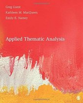 kniha Applied Thematic Analysis, ‎SAGE Publications 2011