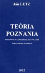 kniha Teória poznania, Ústredie slovenskej kresťanskej inteligencie Bratislava 1992