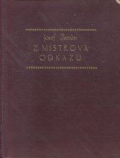 kniha Z mistrova odkazu, Jan Svátek 1924