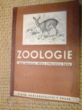 kniha Zoologie učeb. text pro 2. tř. stř. šk., Státní nakladatelství 1950