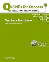 kniha Q: Skills for Success  3. Reading and Writing - Teacher´s Handbook, Oxford University Press 2011