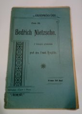 kniha Bedřich Nietzsche z lidových přednášek, Čas 1902