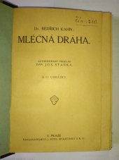 kniha Mléčná dráha, J. Otto 1921