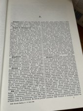 kniha OTTŮV SLOVNÍK NAUČNÝ - DRUHÝ DÍL - A Se 47 přílohami a 213 vyobrazením v textu, Paseka 1966