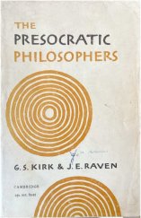 kniha The Presocratic Philosophers, Cambridge English University Press 1963