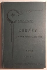 kniha Frant. Bohd. Kaliny Obrazy z dějiny vychovatelství, Alois Wiesner 1897