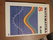 kniha Matematika pro 8. ročník základní školy. Díl 2., SPN 1984