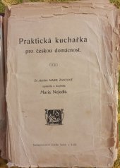kniha Praktická kuchařka pro českou domácnost, Šolc 1910