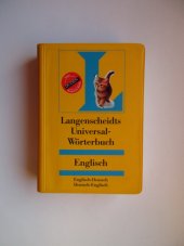 kniha Langenscheidts Universal-worterbuch Englisch Englisch-Deutsch, Deutsch-Englisch, Langenscheidts 1997