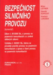 kniha Bezpečnost silničního provozu (komentář), Eurounion 2001