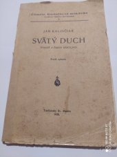 kniha Svätý duch Povesť z časov Rákóciho, Matica slovenská 1936