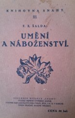 kniha Umění a náboženství, Snaha 1914