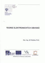 kniha Teorie elektronických obvodů, Vysoké učení technické v Brně, Fakulta elektrotechniky a komunikačních technologií, Ústav radioelektroniky 2012