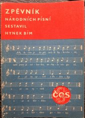 kniha Zpěvník národních písní, Nakladatelství Československé obce sokolské 1946