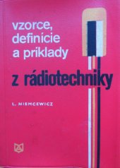 kniha Vzorce, definície a príklady z radiotechniky, Alfa 1970