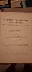 kniha Učebnice praktického porodnictví pro studující mediciny a lékaře, Zdravotnické nakladatelství 1951