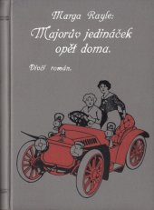 kniha Majorův jedináček opět doma dívčí román, Emil Šolc 1914