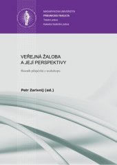 kniha Veřejná žaloba a její perspektivy, Masarykova univerzita 2015