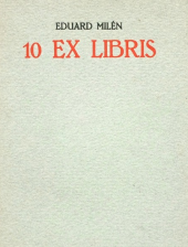 kniha Exlibris deset kamenokreseb, s.n. 1918