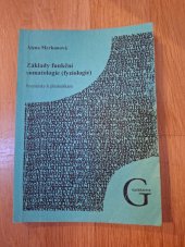 kniha Základy funkční somatologie (fyziologie) Poznámky k přednáškám, Gaudeamus 2005