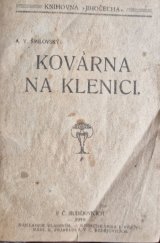 kniha Kovárna na Klenici, Přibyl 1919