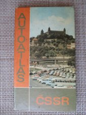 kniha Autoatlas ČSSR, Slovenská kartografia 1982