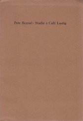 kniha Studie z "Café Lustig", Karel Pliska 1934